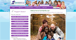 Desktop Screenshot of familyinfo.ca